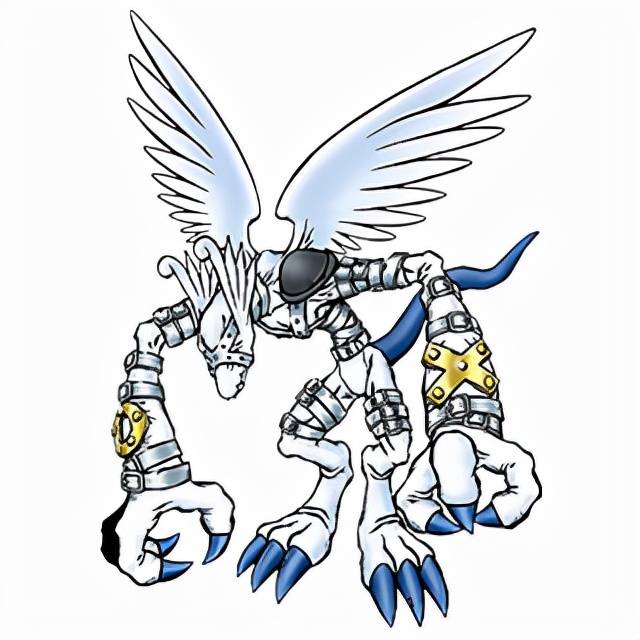 光明装甲进化而来的数码兽,其前身是被奴役的恶魔_天使_飞龙_秋山辽