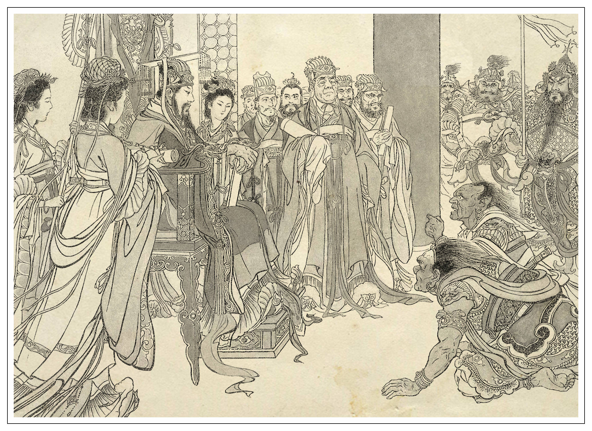 欣赏刘继卣高清水帘洞见识连环画大师作品的真正魅力