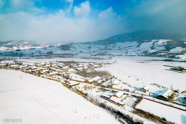 娱乐|航拍吉林省的吉林市，冬天千里冰封万里雪飘，你看过吗