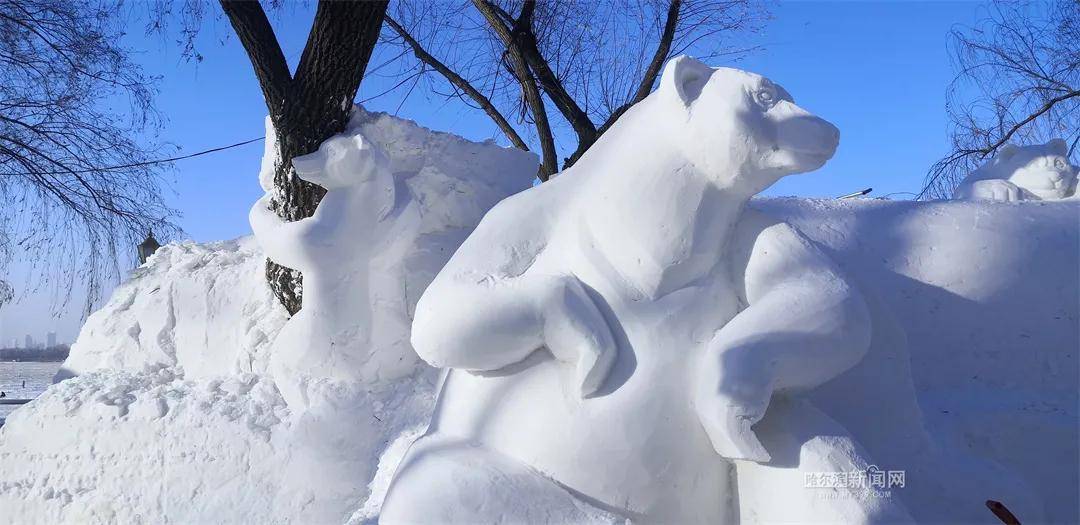 冰灯|又上新了！江畔美景一天一个样，冰雪美景抢先看！