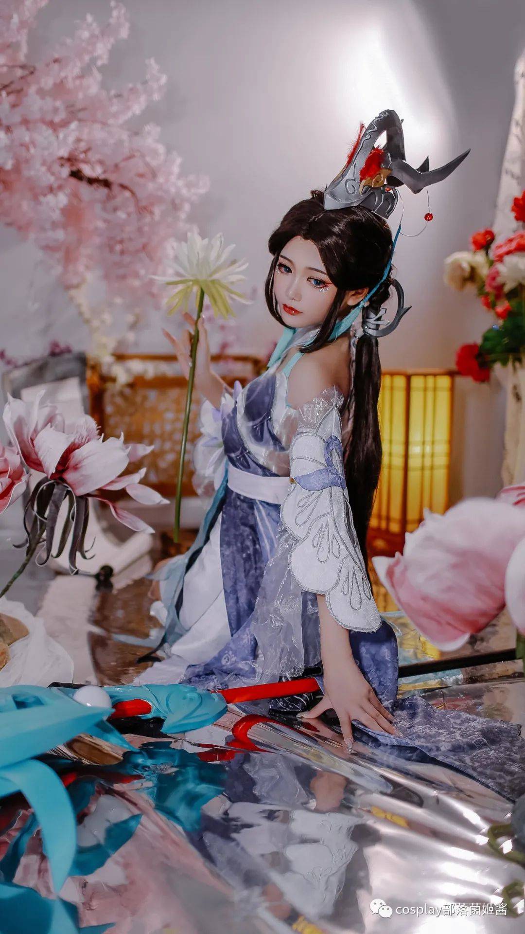 cos:王者荣耀大乔白鹤梁神女@七哥_bcy_cn_丰年