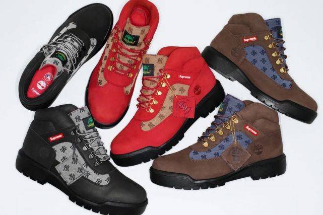 官网 Supreme x 添柏岚Timberland三方联名曝光，本周开抢！