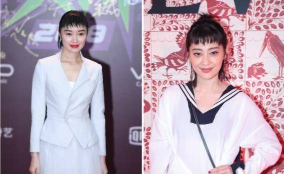 女神刘海对女星颜值影响堪比“换脸”：有人瞬间变老，有人直接认不出
