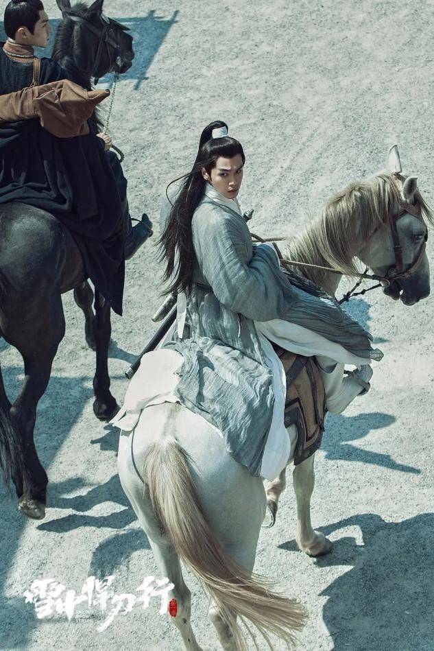 张天|张天爱新剧造型太霸气,眉头一皱谁都不爱,网友:江湖儿女都这样