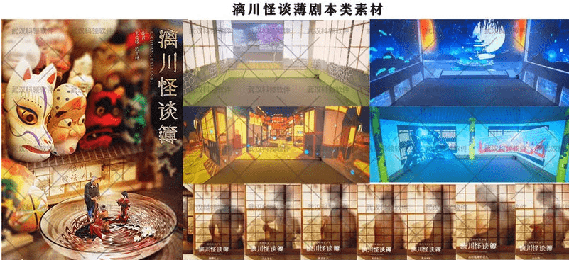 氛围|剧本杀全息投影，实景剧本杀投影,投影剧本杀,八通道大型剧本杀投影房间。