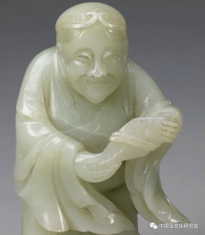 清代玉雕芸術(中国語) ANTIQUE CHINESE CARVED JADE HAIR PIN - QING DYNASTY MARKED