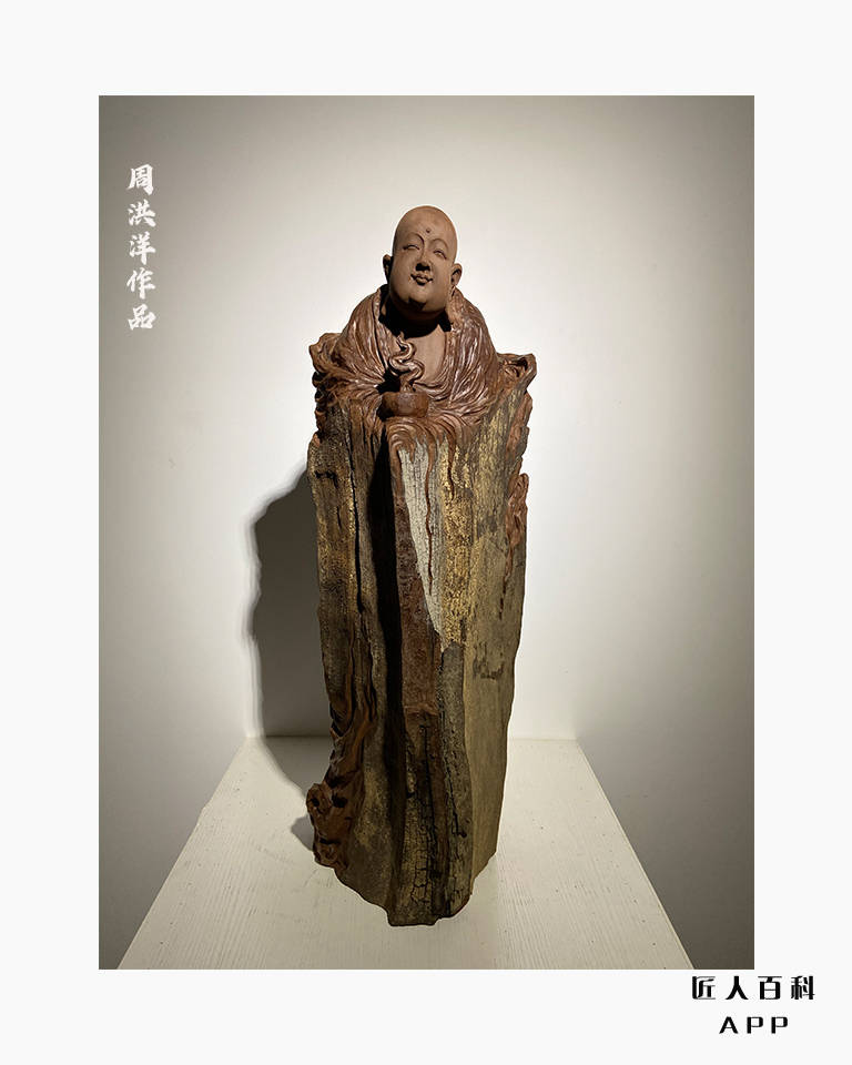 艺术|精美绝伦的古沉木罗汉雕刻艺术一记广西工艺美术大师周洪洋