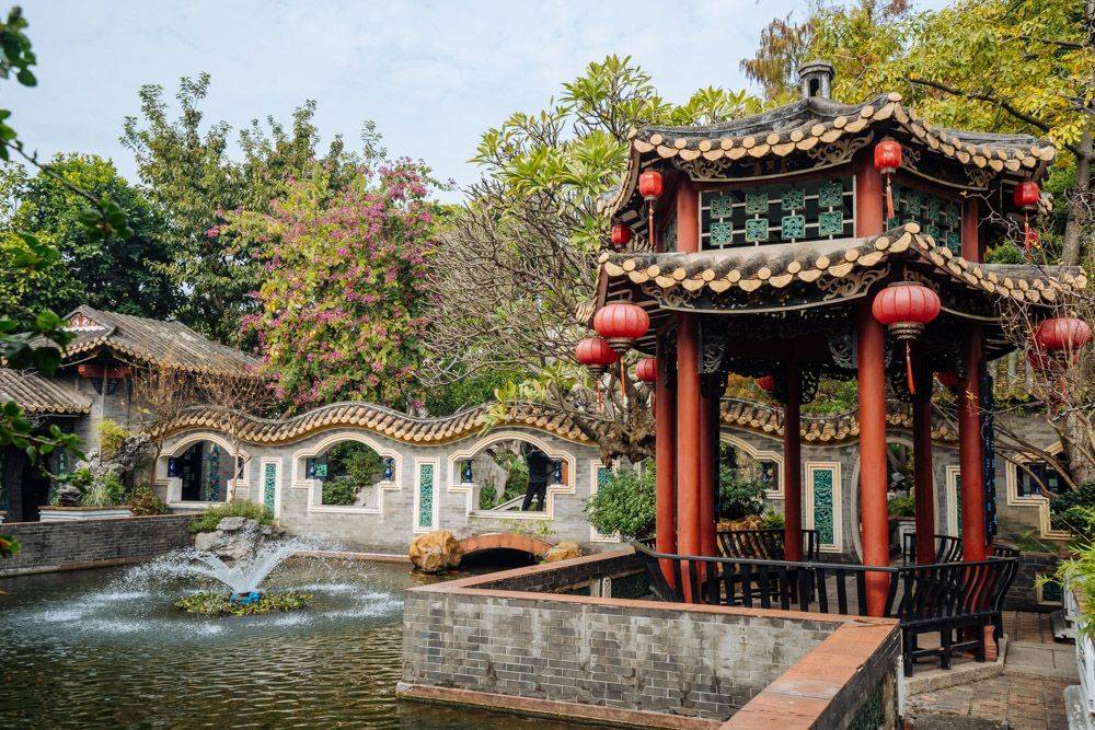 在佛山市中心有一块风水宝地曲径通幽堪比苏州园林