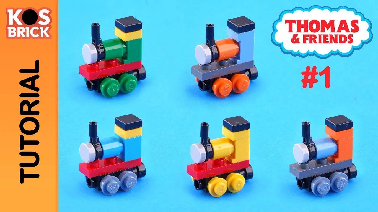 教你用乐高拼出迷你版托马斯和他的朋友们