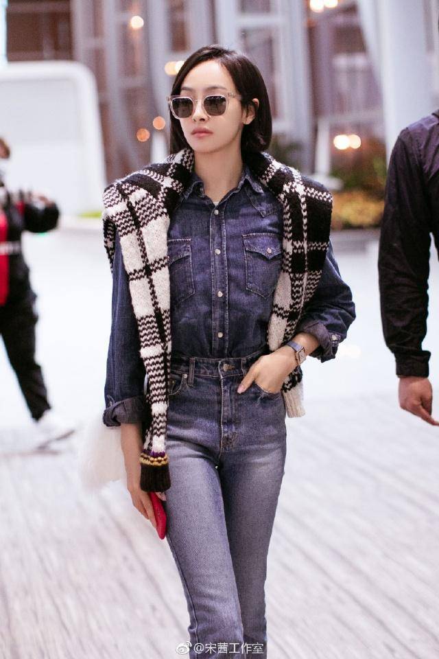 发型31岁的宋茜终于红了,剪齐肩波波头短发个性十足,秒变成带货女王