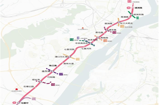 南京地铁11图片