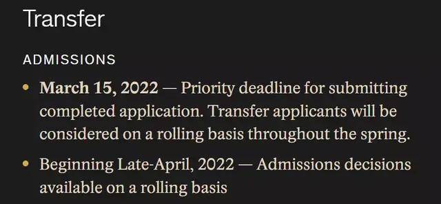 日期|新生RD接近尾声，2022秋季转学最后召集！