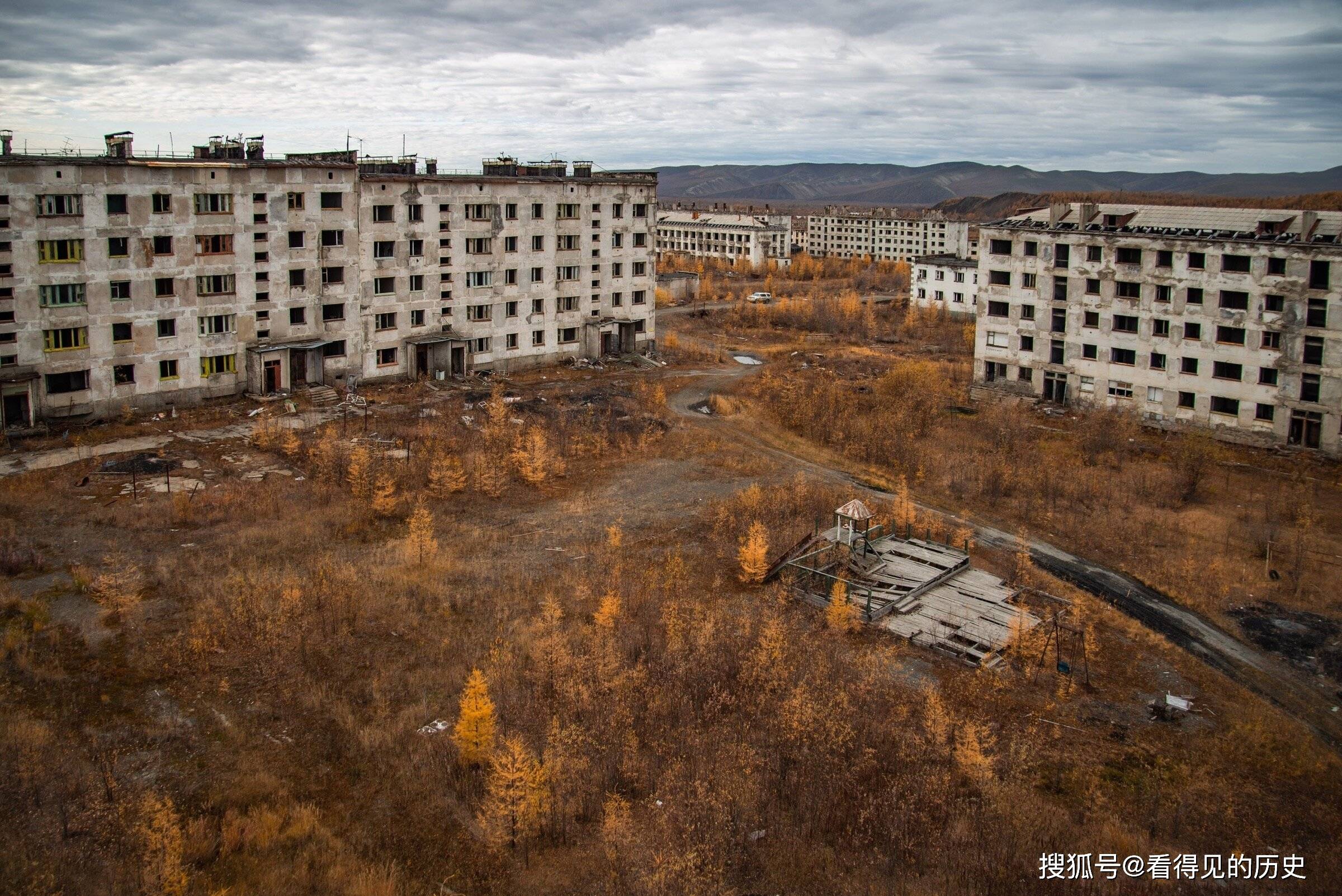 苏联古拉格集中营 被人遗弃的城市