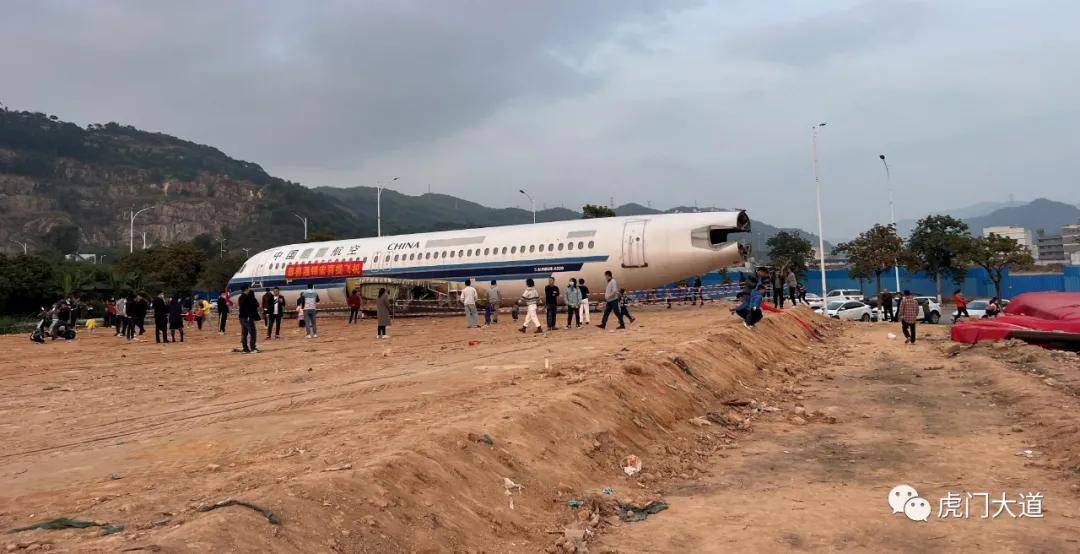 人气爆棚东莞超级网红买了一架空客a320飞机摆在这里