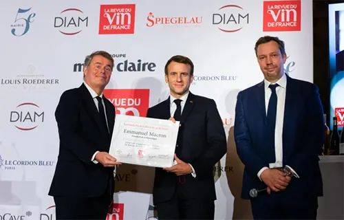 de|马克龙被法国葡萄酒杂志授予“年度人物奖”