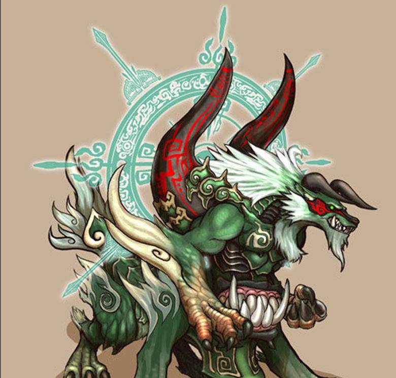 饕餮作为名词，是一种上古神兽，亦是上古四大凶兽之一。它如羊身人面，