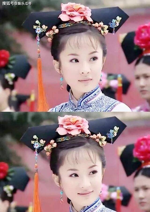 青春年轻时的霍思燕温润如玉，恬静又温柔，俏皮又清纯，惊艳了时光
