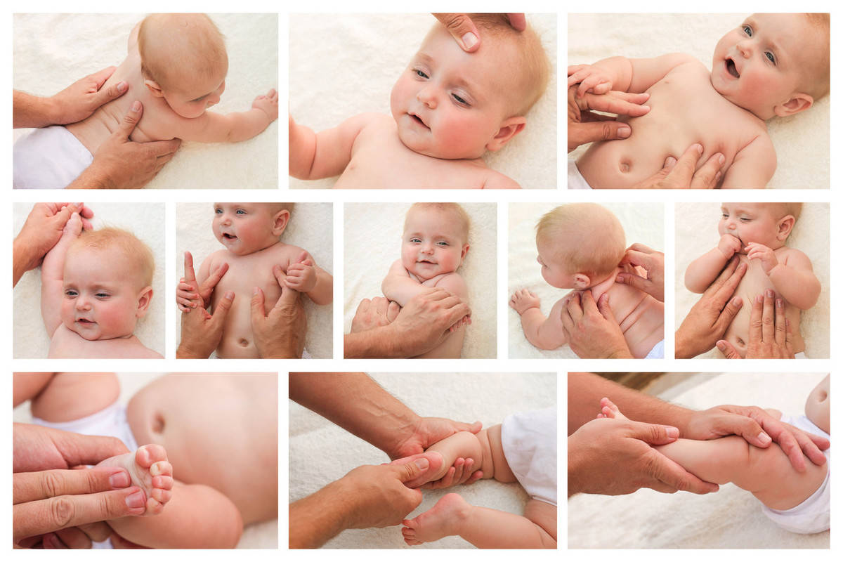 萱萱|新生儿腹部按摩：在宝宝肚上画个I、L、U，不仅缓解胀气还超有爱