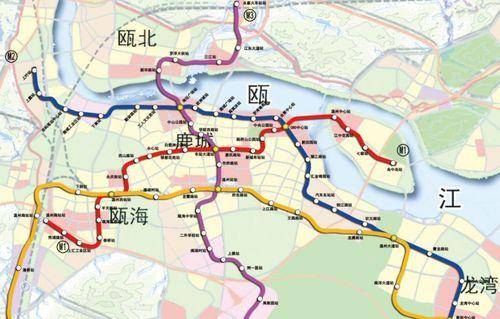 原创温州喜提新地铁全长64千米设20个车站预计2023年通车