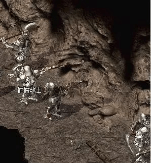 热血传奇骷髅洞的四个连接通道地图老玩家不会错过