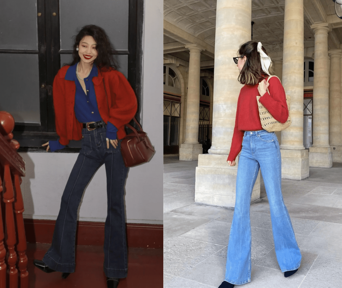 氛围 节日的氛围里怎么能少得了一抹“新年红”？穿搭有韵味，也很显白