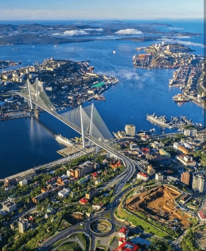 2015年海参崴正式开放为自由港,以加强中国,韩国,日本等国之间的经济