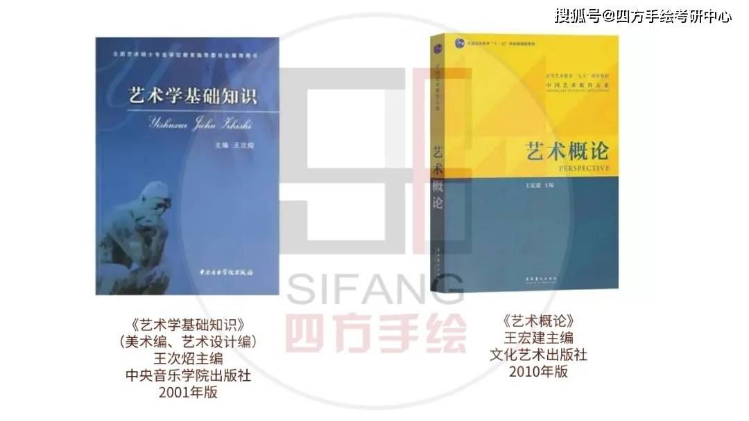 王次炤主編,中央音樂學院出版社,2001年版;②《藝術概論》王宏建主編