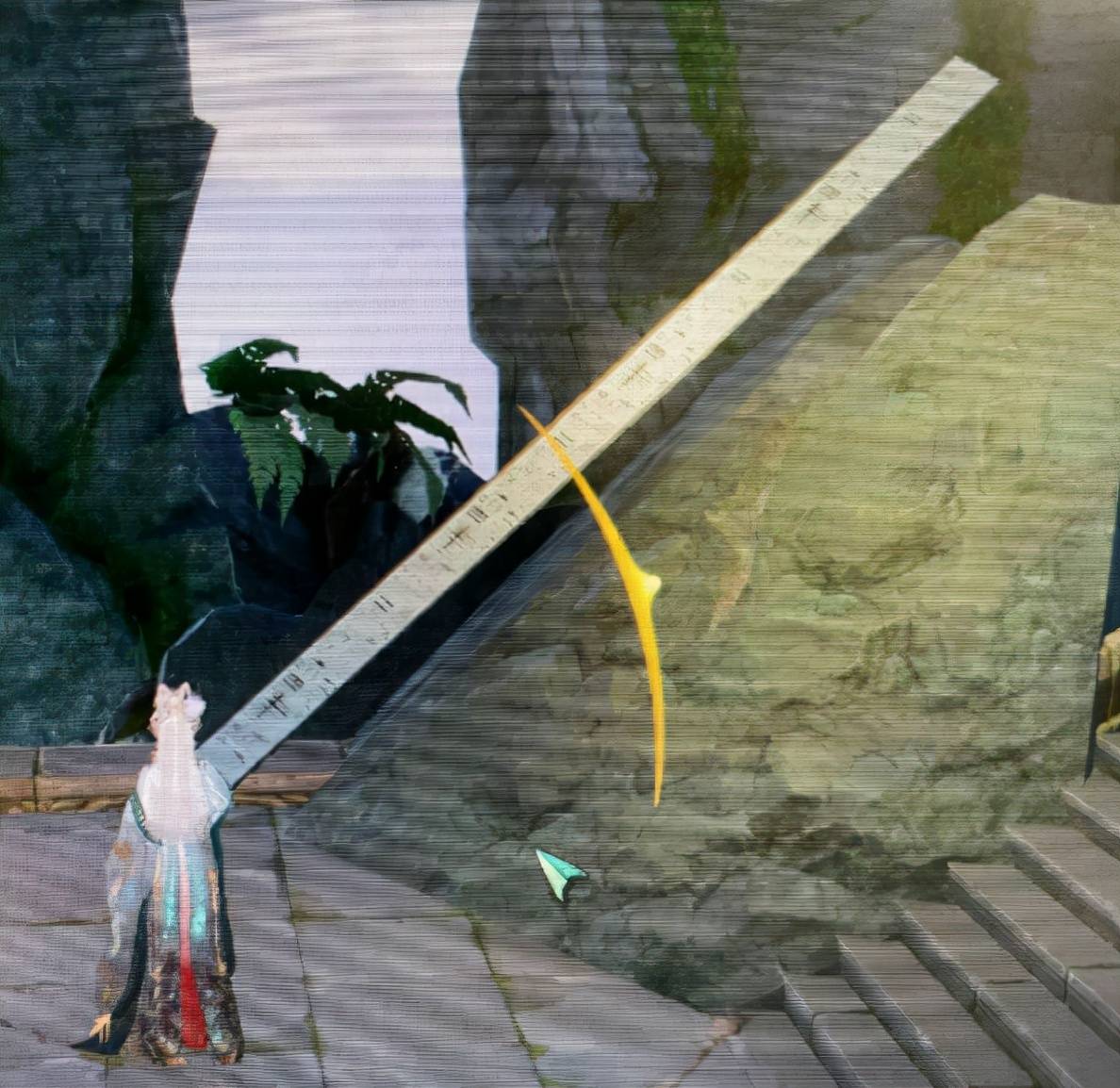 剑网三：药宗再出新武器？玩家：这30米长的直尺，谁见了不犯怵？