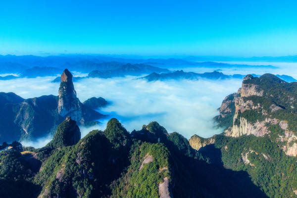 造型|梦游天姥吟留别，神仙居登高祈福，赏世界最高天然观音像