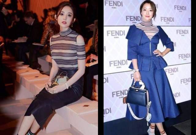 身材 明星撞衫修罗场:杨幂唐嫣连环撞,杨颖远看像礼仪小姐