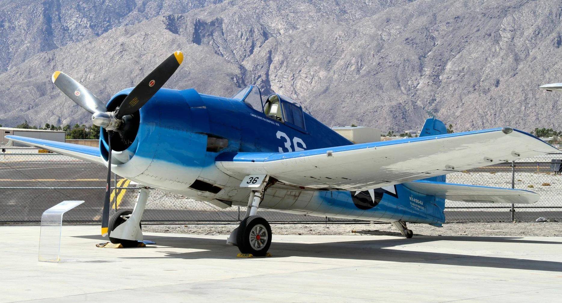 原创格鲁曼f8f战机因二战而生绰号熊猫