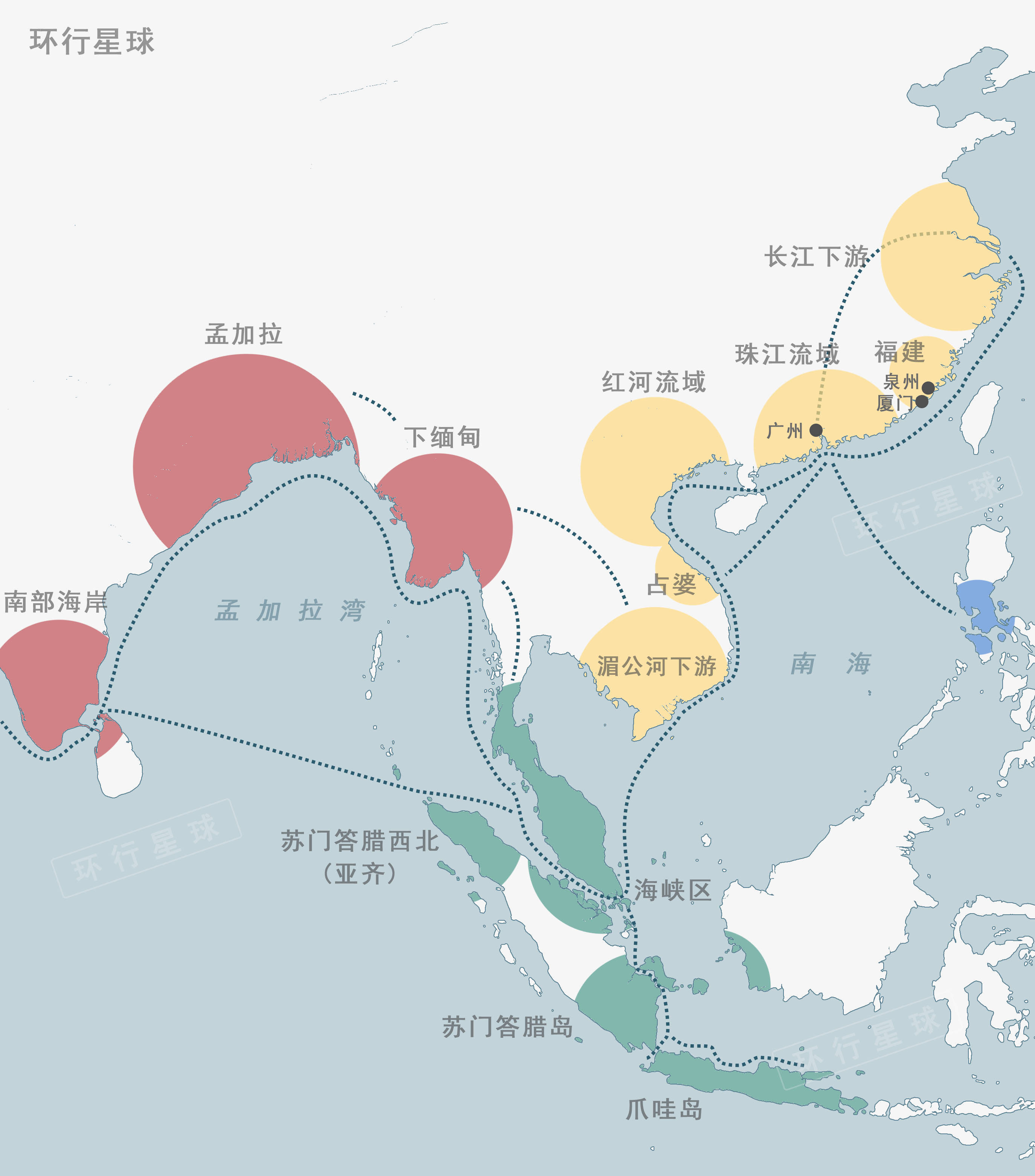 孟加拉湾和阿拉伯海图片