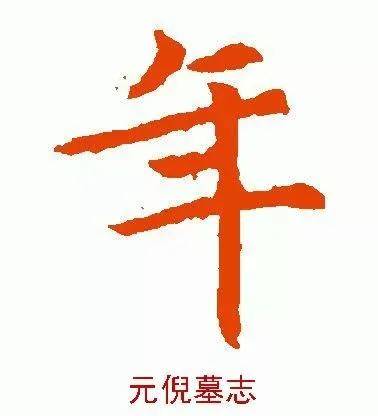 历代|北方小年丨看历代书家笔下的“年”字，美！