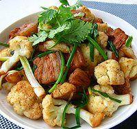 姜片|这样一盘很下饭的家常菜干锅花菜,非常好吃,制作方法也简单!