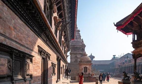 尼泊尔有一座寺庙，是亚洲最古老的庙宇，因猴子太多而被称为猴庙