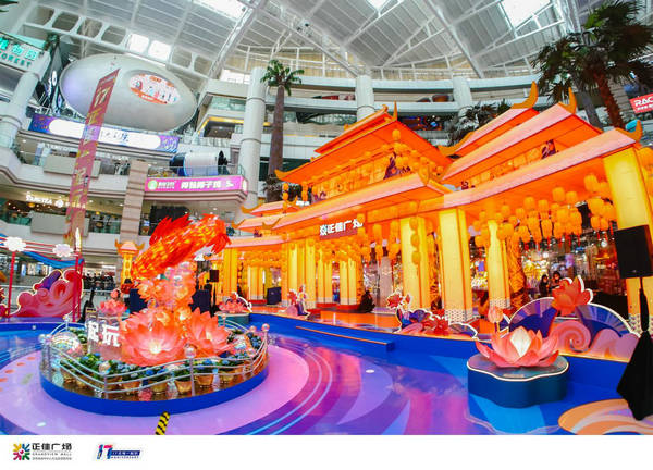 岁末迎新传统搭配时尚广州正佳广场年味渐浓