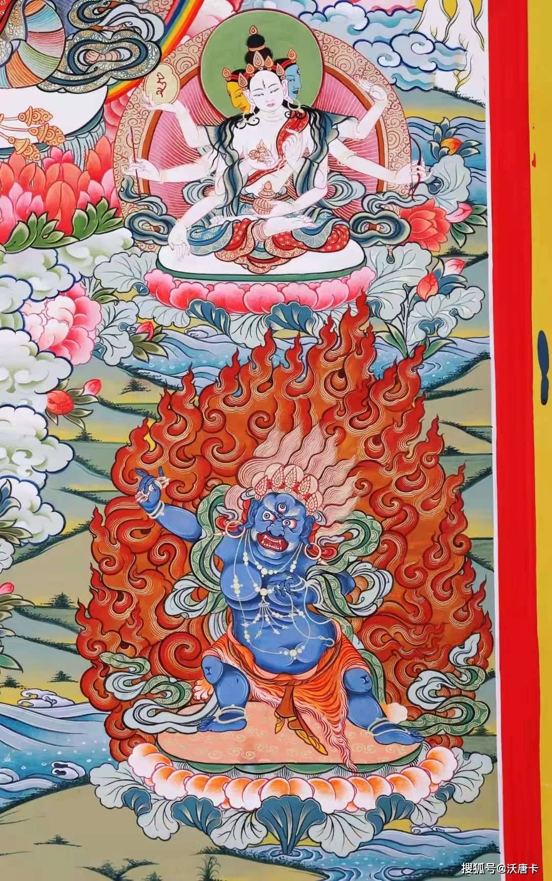 接下来请朋友们欣赏一组编号为138-126497的热贡白度母唐卡:这就需要