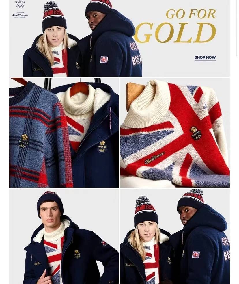 冬奥会英国队服图片