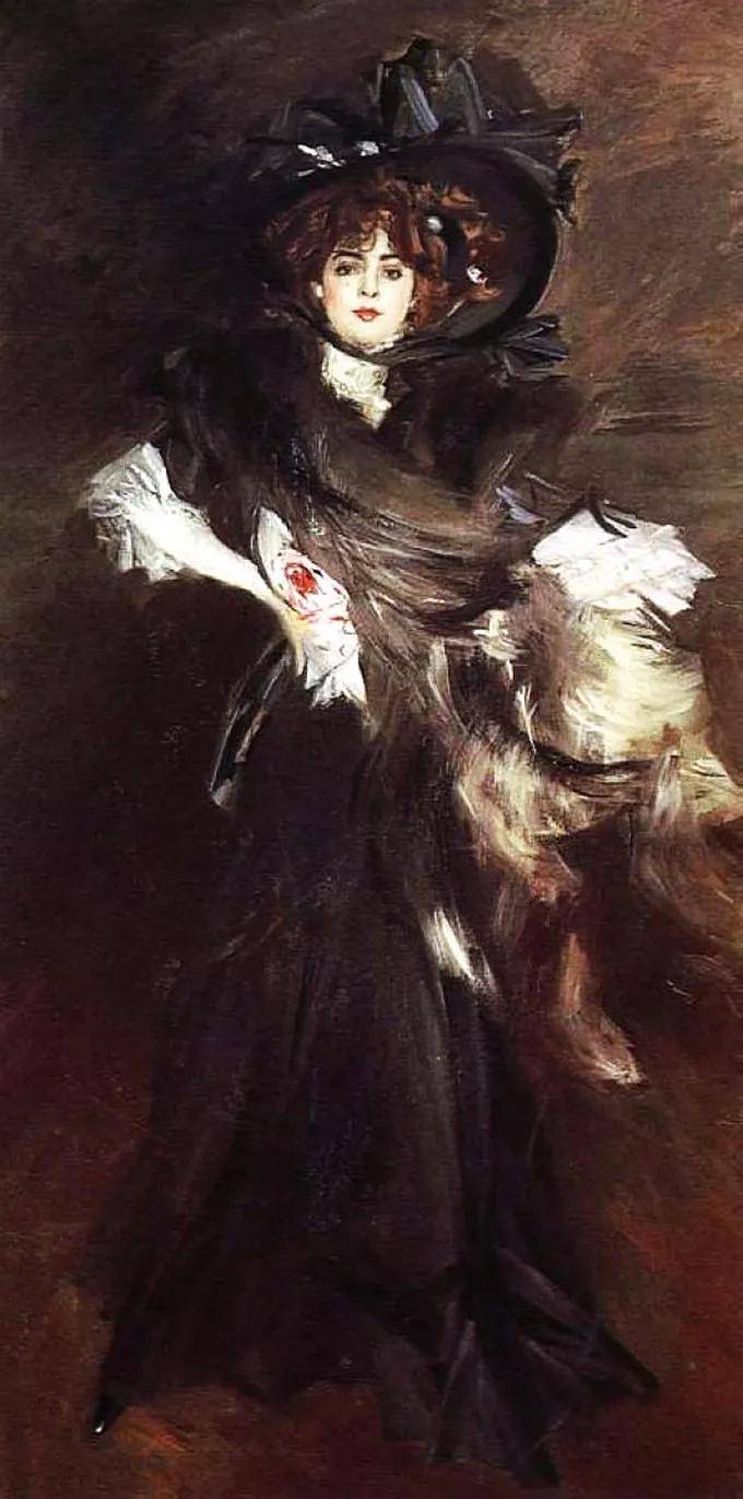 意大利著名肖像画家博尔迪尼笔下的“巴黎风韵”