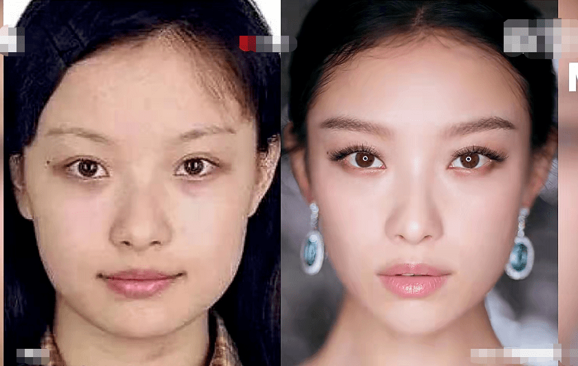 美貌5位美商极高的女星,有的换头精雕细琢,有的仅靠化妆弥补缺陷