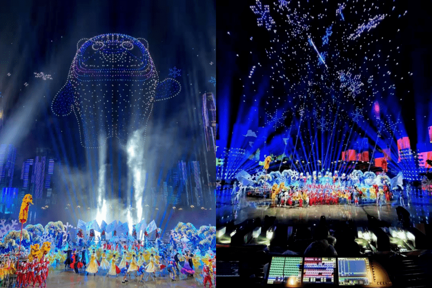 无人机秀“热潮”：从点燃“夜生活”到无限可能