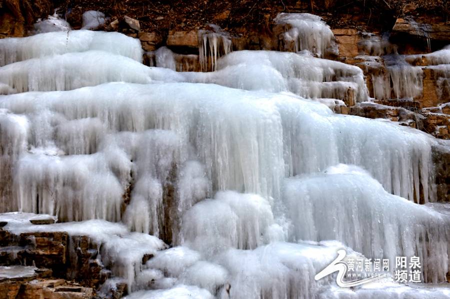 仙人乡|冬奥带火冰雪游丨山西盂县绝美冰瀑惊艳上线 错过需再等一年