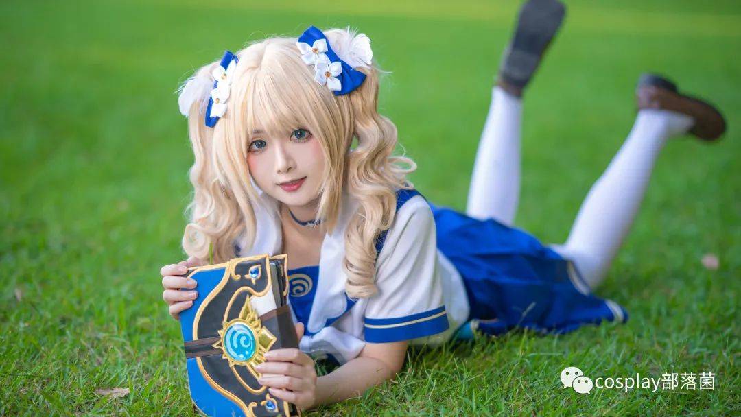 cos原神芭芭拉cos正片七海抹茶酱