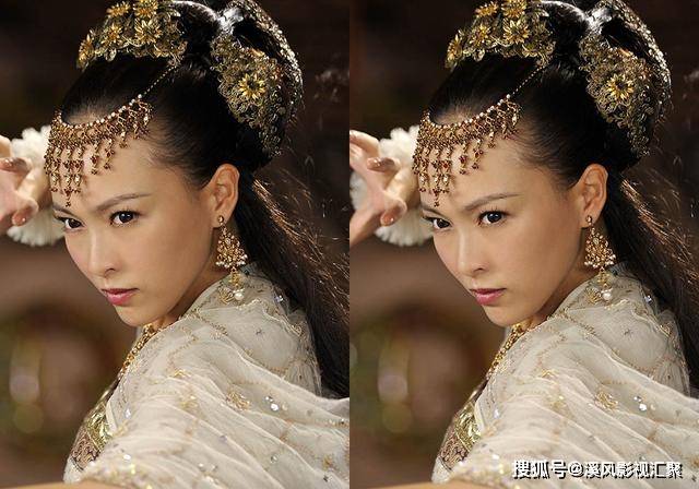 唐嫣的独孤宁珂有多美深紫色大气美艳黑色浓妆都这么好看