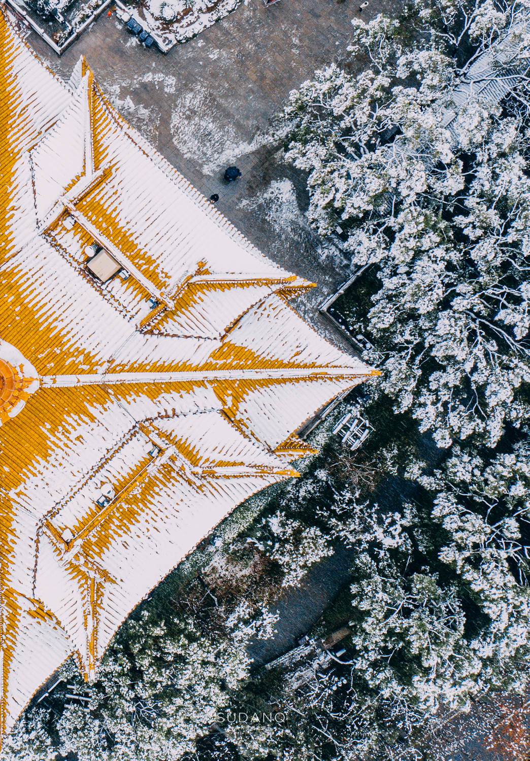 天下|武汉一场雪，千古画卷惊艳全城：黄鹤楼不愧为“天下江山第一楼”