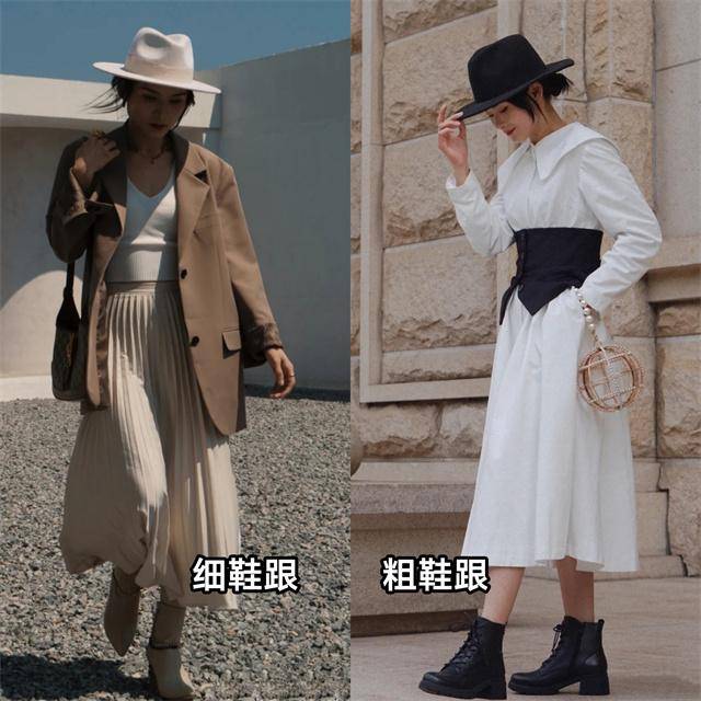 整体 会穿才不显老！给40岁以上女人的过年穿搭建议：裙过踝、靴要跟