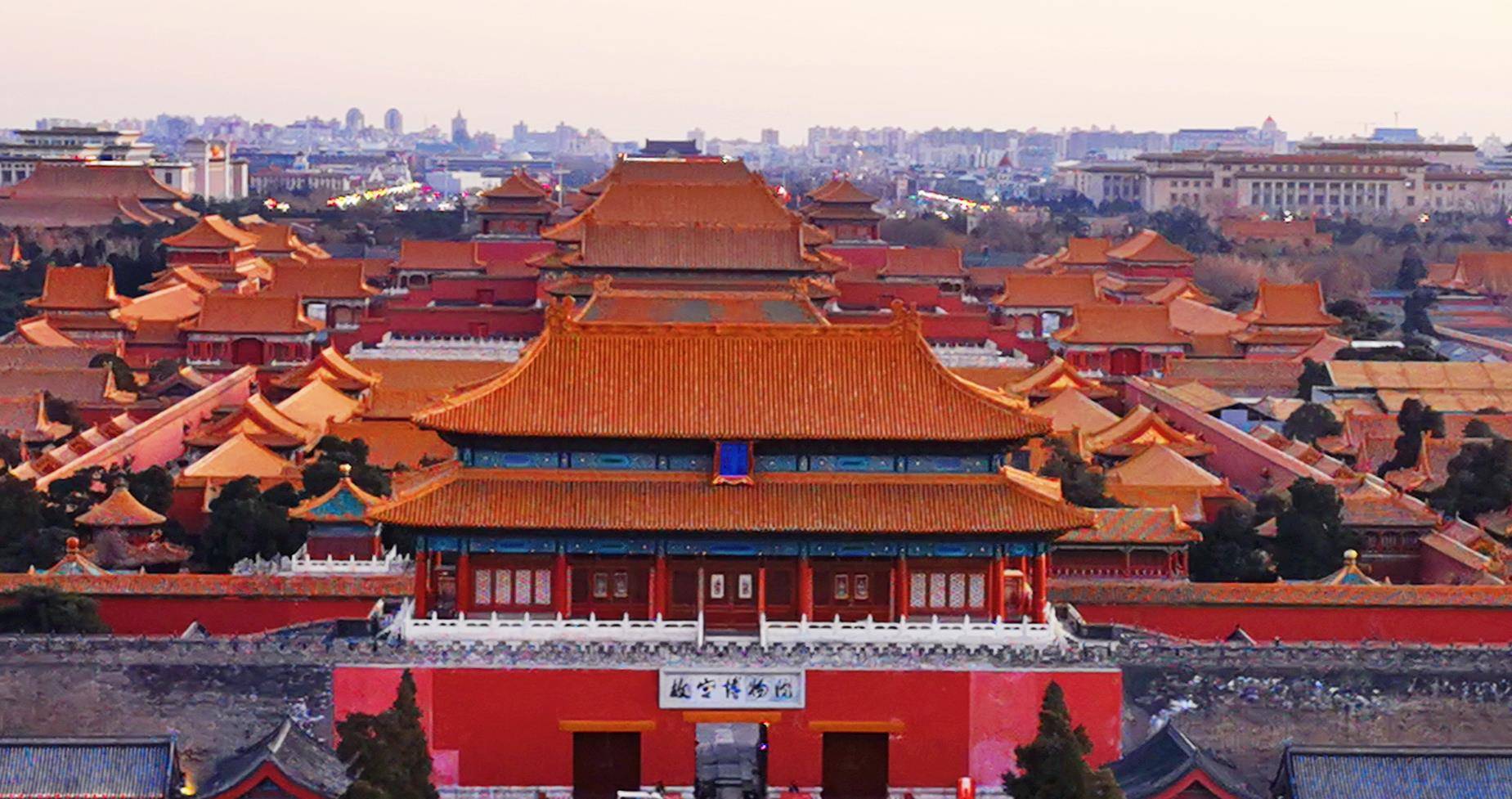 清朝北京城高清大图图片