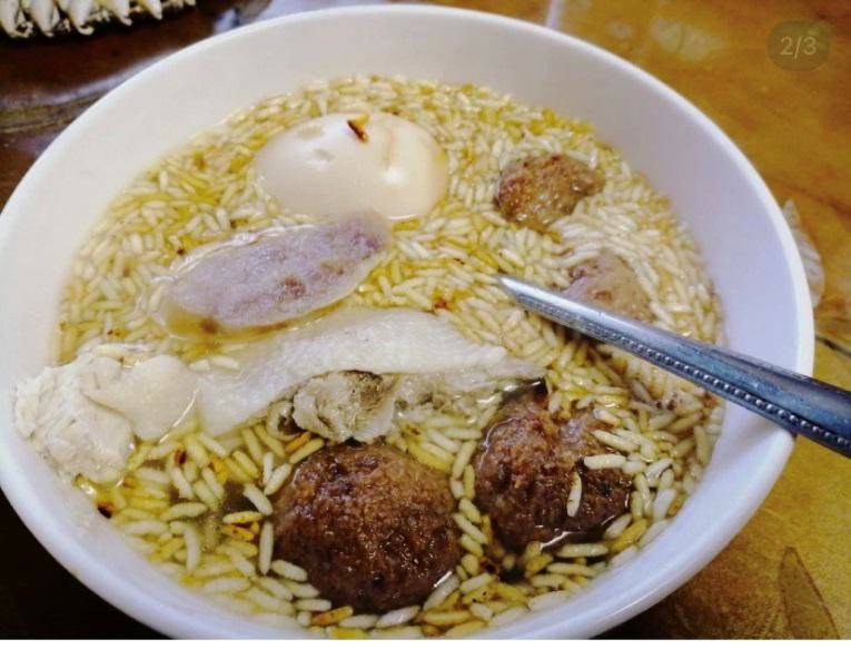 鸡汤炒米——家乡的味道_米粒_安庆_开水