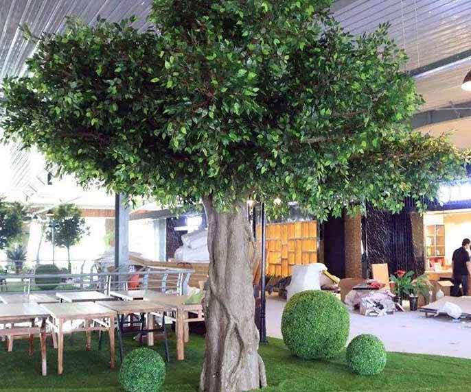 仿真榕树与仿真椰子树有什么不同之处