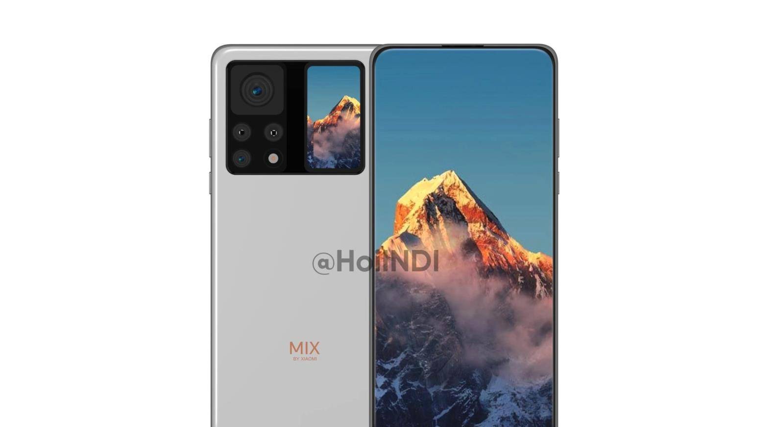 小米mix4渲染图出炉,完美旗舰要来了_手机_设计_机型